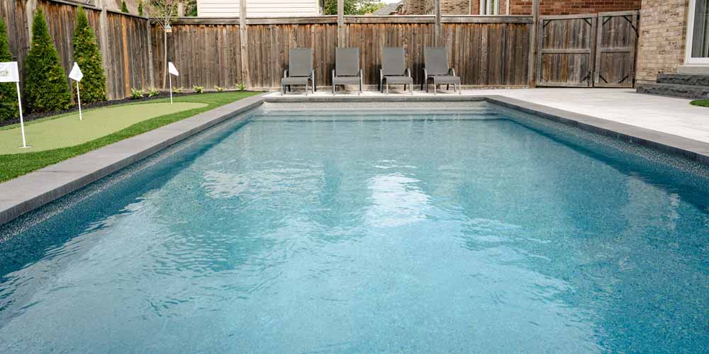 Custom Inground Swimming Pool Installation In Ajax, Ontario
